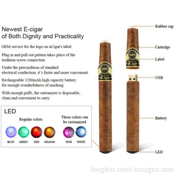 2014 Hot Health Smoking Gift Disposable E Cigar 900puff